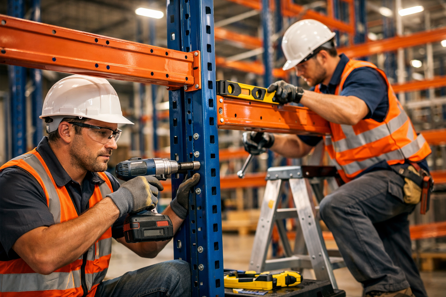 Professional rack installation